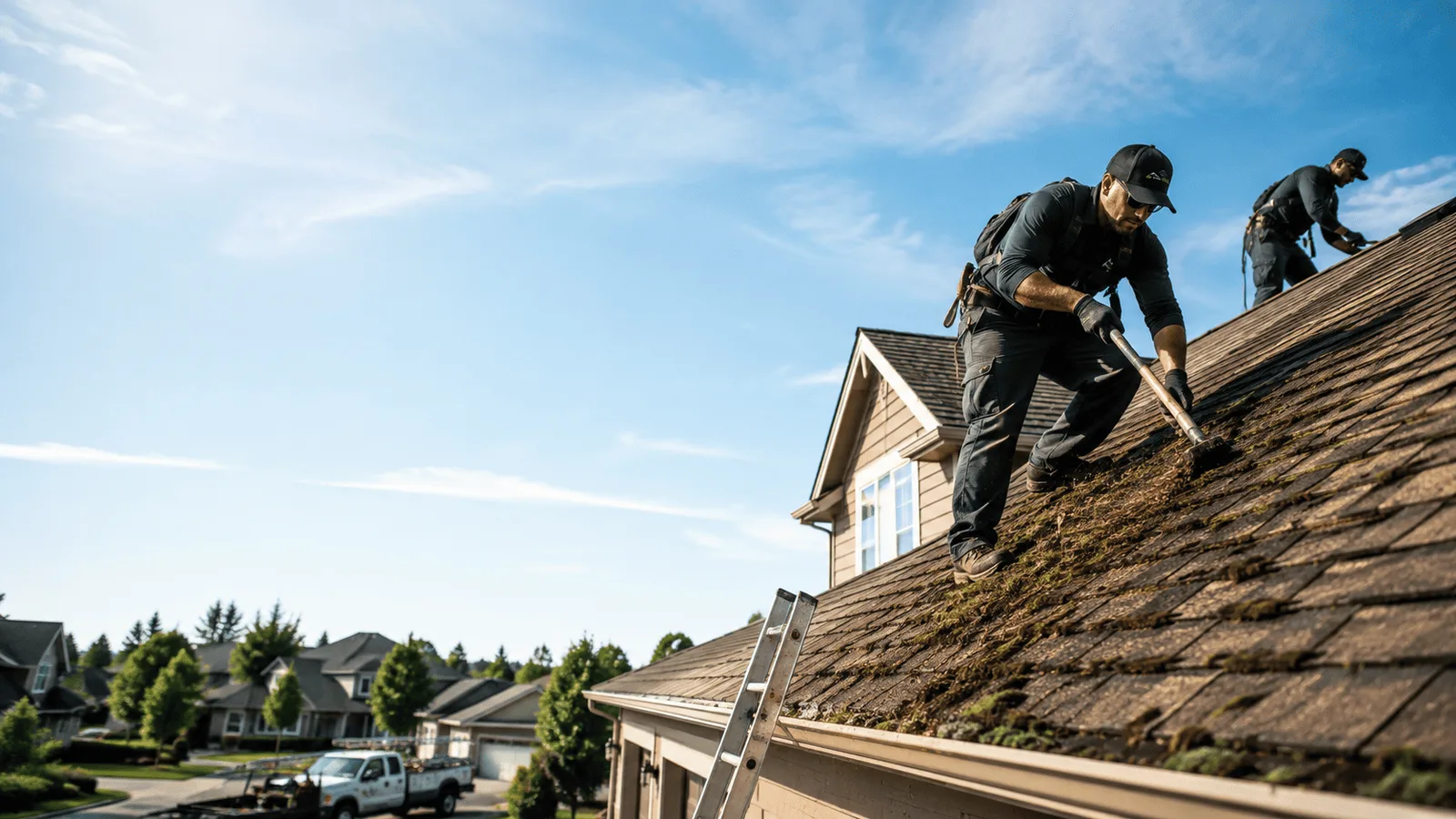 Roof Moss Removal in Saint Stephen, MN near me